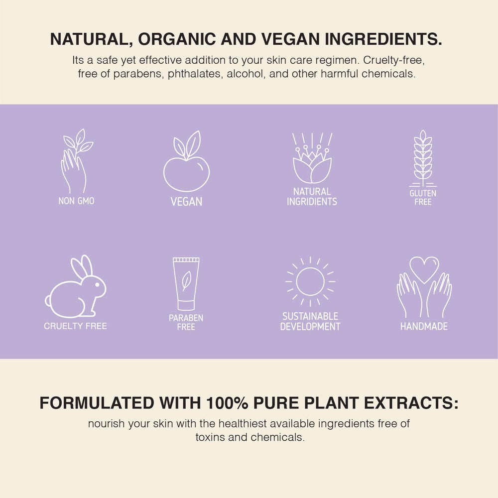 BEAUTE DE PROVENCE lavender oil on body for deep hydration.