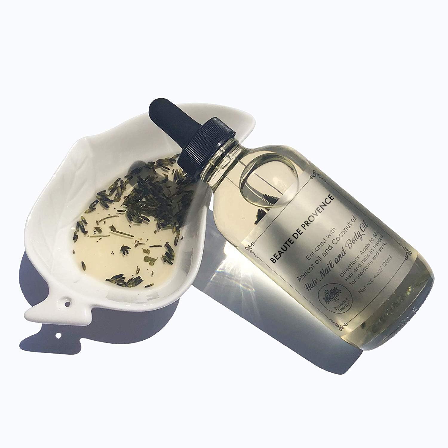 BEAUTE DE PROVENCE lavender oil for nails and cuticles nourishment.