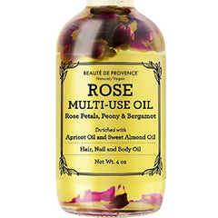 BEAUTE DE PROVENCE multi-use oil bottle ready for skin, hair, and nails.