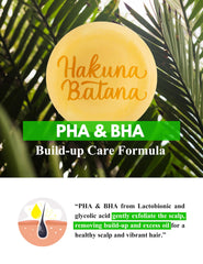  Beauté Seoul Batana Oil Shampoo Bar texture with running lather on hair surface