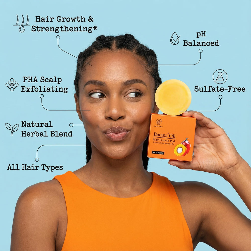 Beauté Seoul Batana Oil Shampoo Bar natural herbal blend label signals gentle cleansing