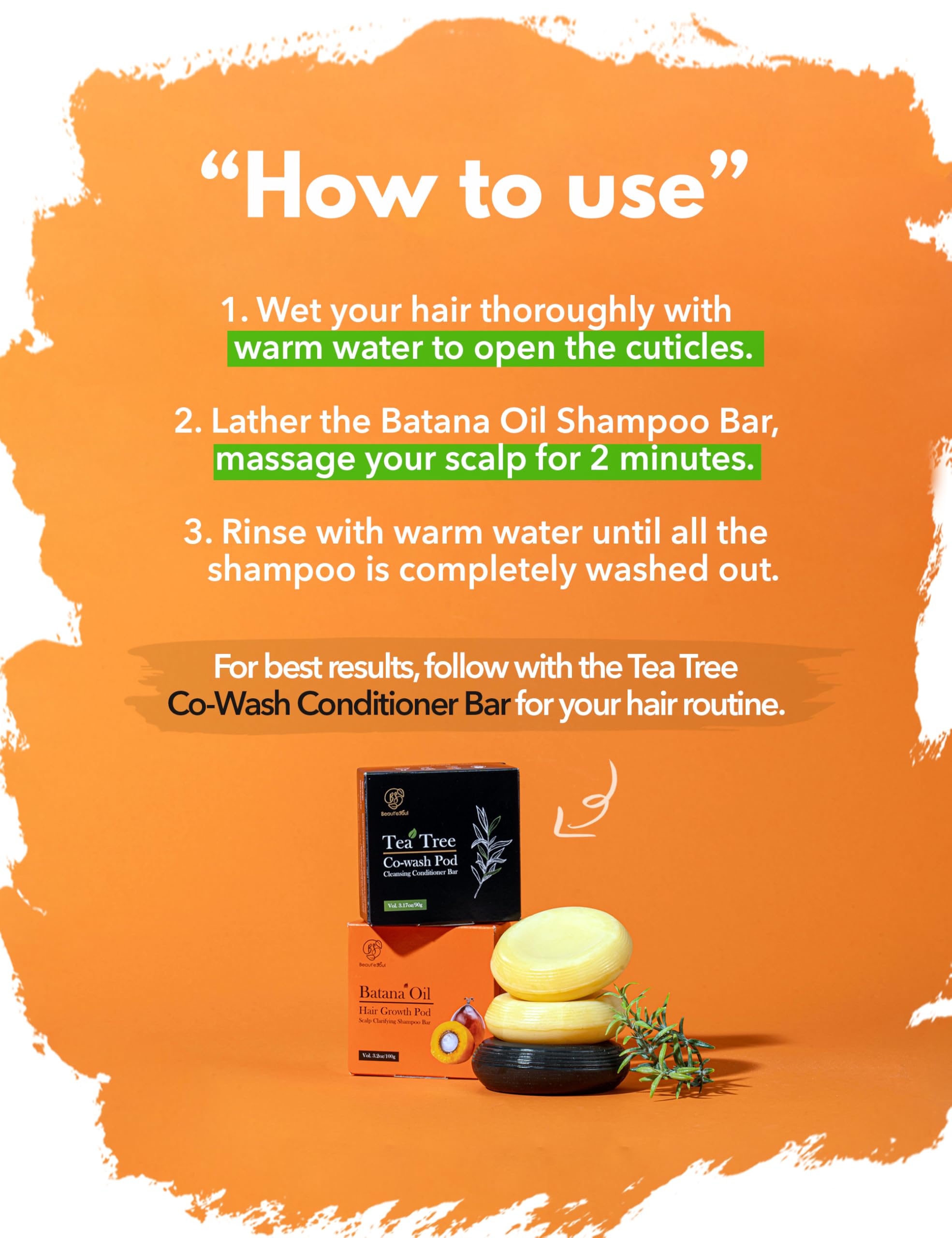  Beauté Seoul Batana Oil Shampoo Bar sulfate-free claim supports color-safe use
