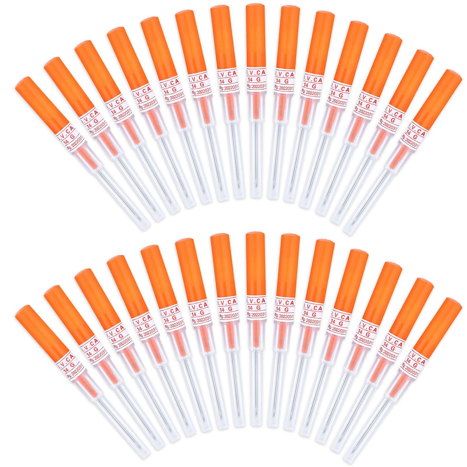 Beautidots 50pcs piercing needles in vacuum pack for safe professional or home piercings.