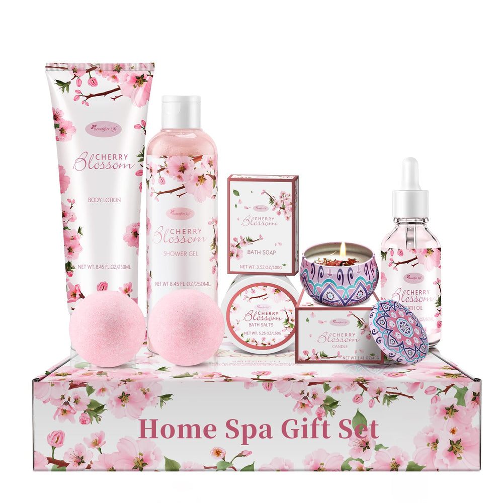 Beautifier Life cherry blossom aroma inviting sensory pampering at home.