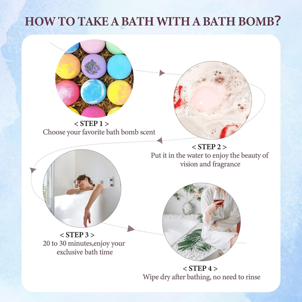 Beautifier Life bath bombs dissolve quickly for instant color and fragrance
