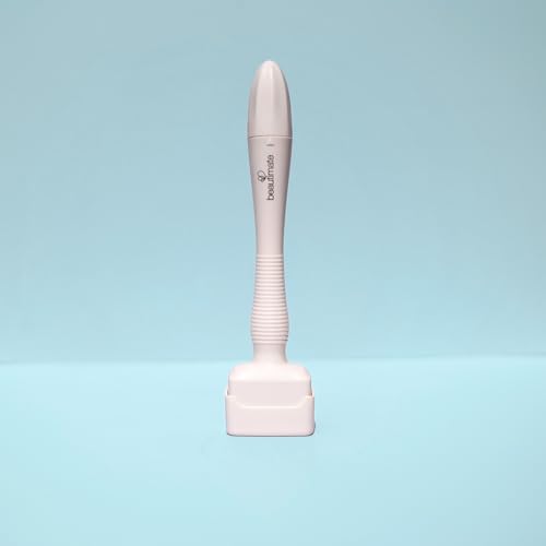 Beautimate Derma Stamp for beard areas to improve product uptake during grooming.