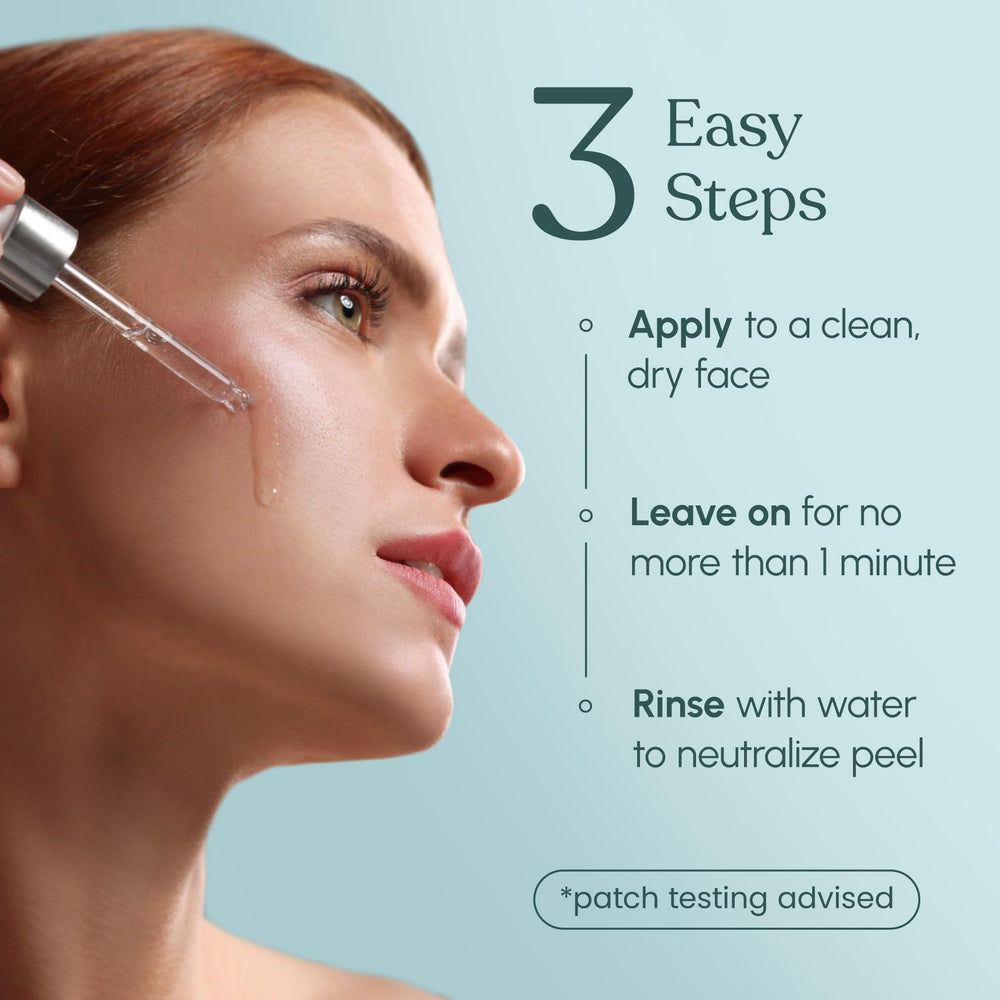 Beautiste patch test guide image emphasizes safety for sensitive skin.
