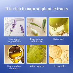 BEAUTNICE Argan and Batana oil blend closeup nourishes damaged strands.