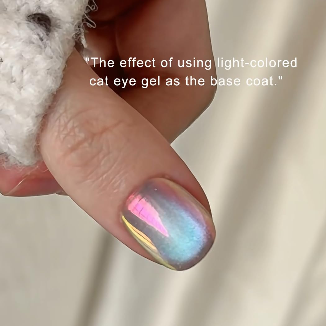BEAUTNICE Chrome Nail Powder damp applicator yields mirror effect