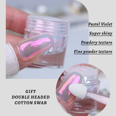 BEAUTNICE Chrome Nail Powder purple-green shift for dynamic nail art