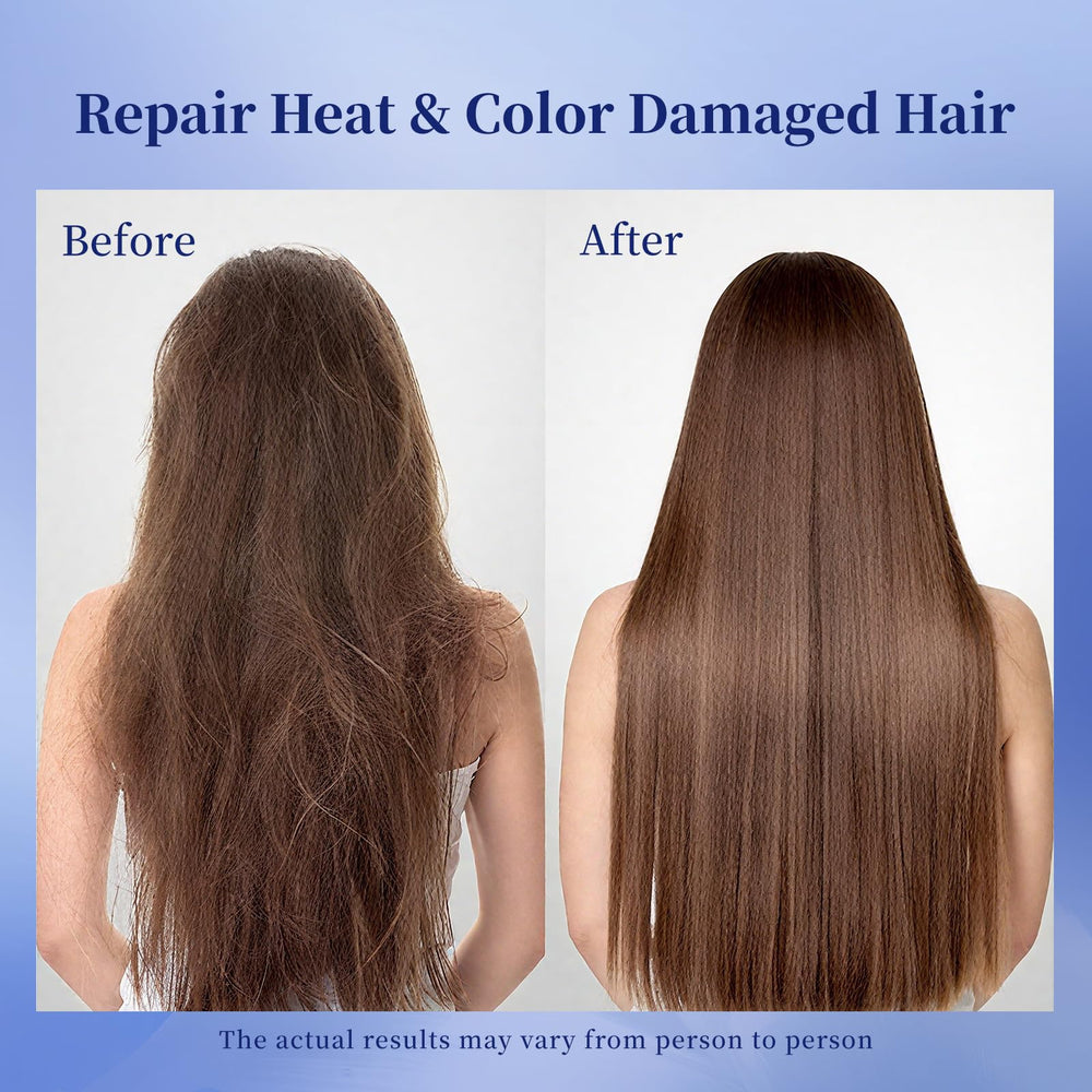 BEAUTNICE Heat protection shield on hair reduces styling damage.