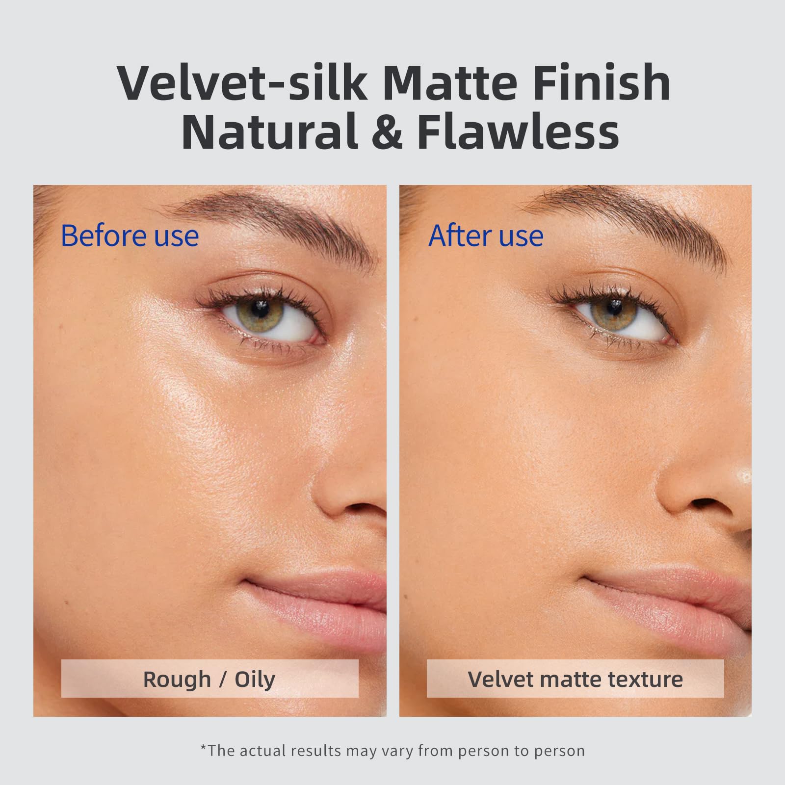 BEAUTNICE Long Wear Foundation breathable texture during wear for all-day confidence.