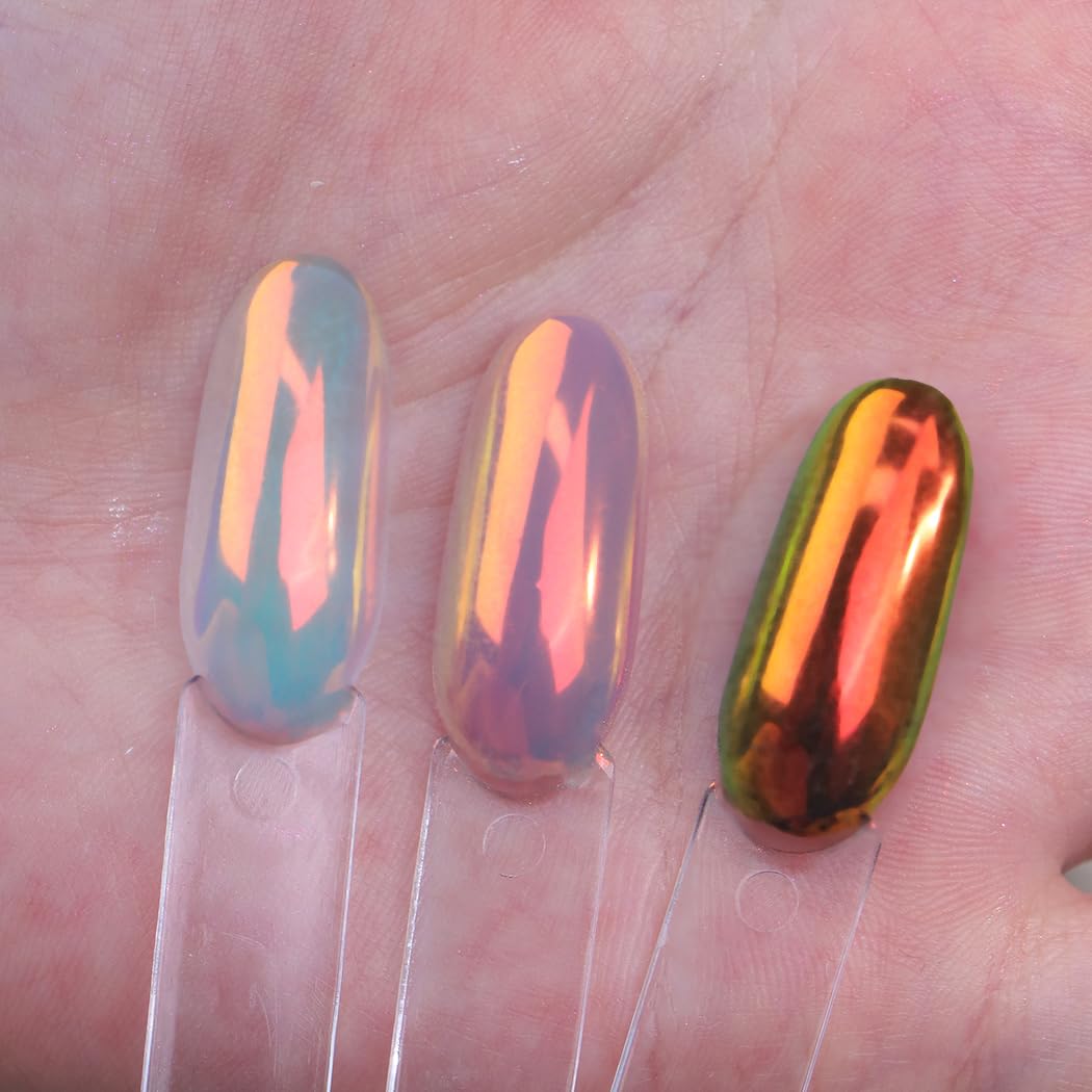 BEAUTNICE Multichrome powder delivers kaleidoscopic shimmer for chic nail designs