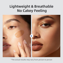 BEAUTNICE Water-oil balance formula image shows balanced hydration and shine control.
