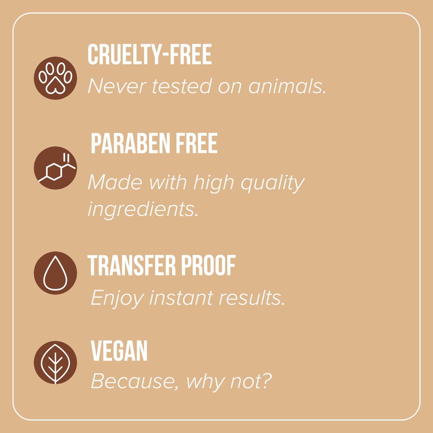 Beauty Bakerie Flour Setting Powder packaging emphasizing its cruelty-free, paraben-free formula.