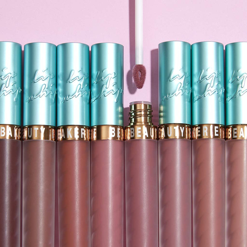 Beauty Bakerie Lip Whip Cherry Flambe easy apply tip supports quick touch ups