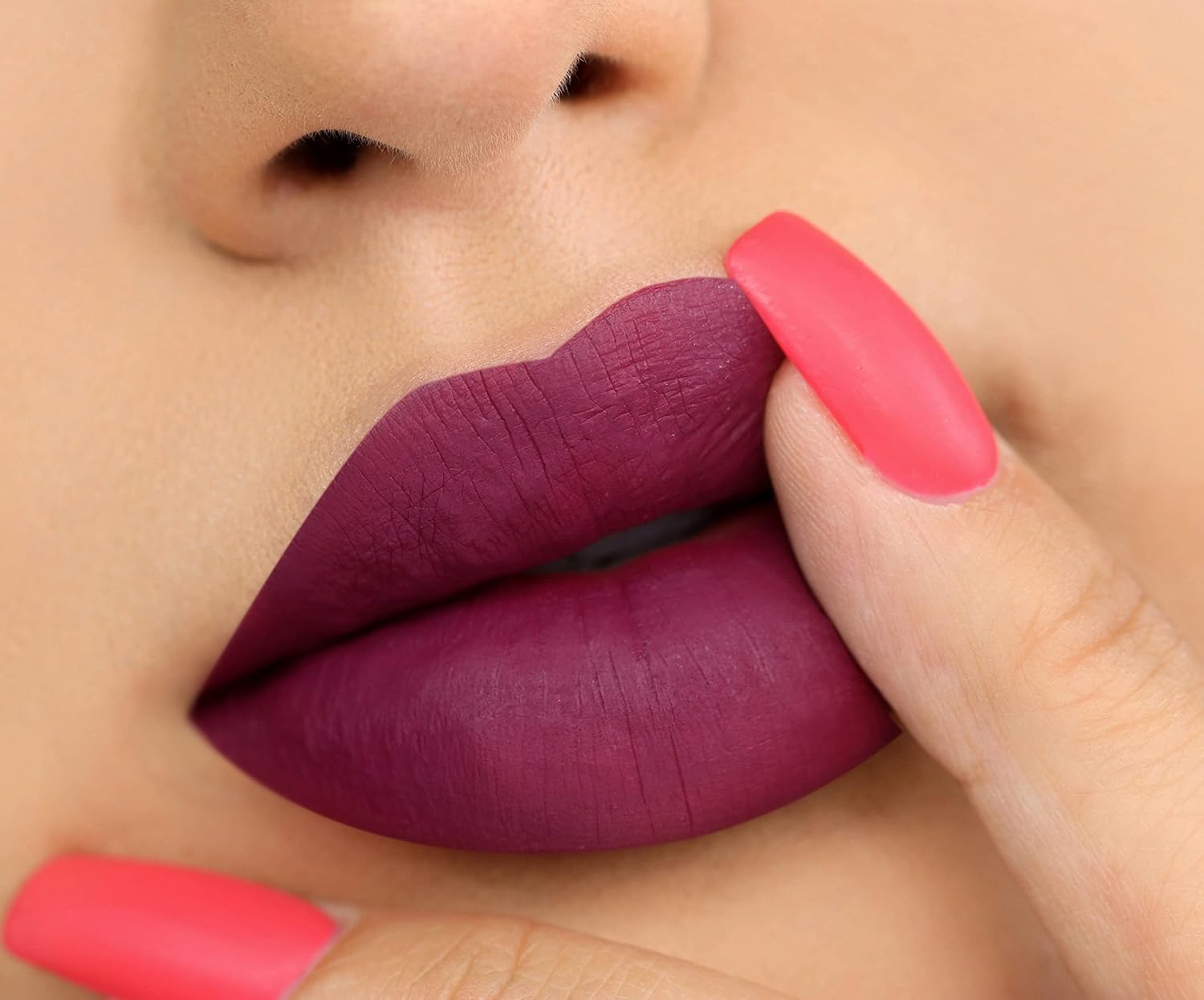 Beauty Bakerie Lip Whip metallic finish closeup with radiant shine