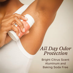Beauty by Earth aluminum-free deodorant application glide for smooth daily use.