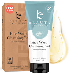 Beauty by Earth clean face wash bottle for daily cleansing