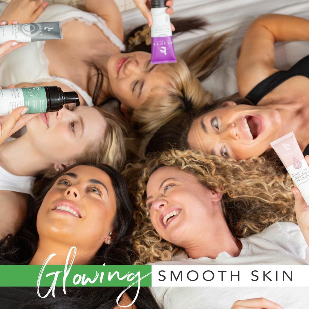 Travel-size Beauty by Earth scrub ready for on-the-go exfoliation.