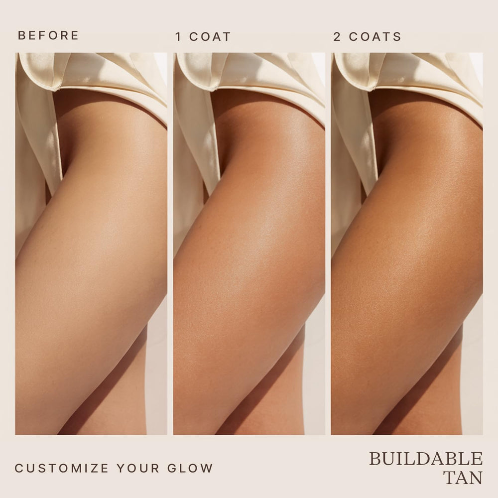 Bottle pour of Beauty by Earth Self Tanner Mousse