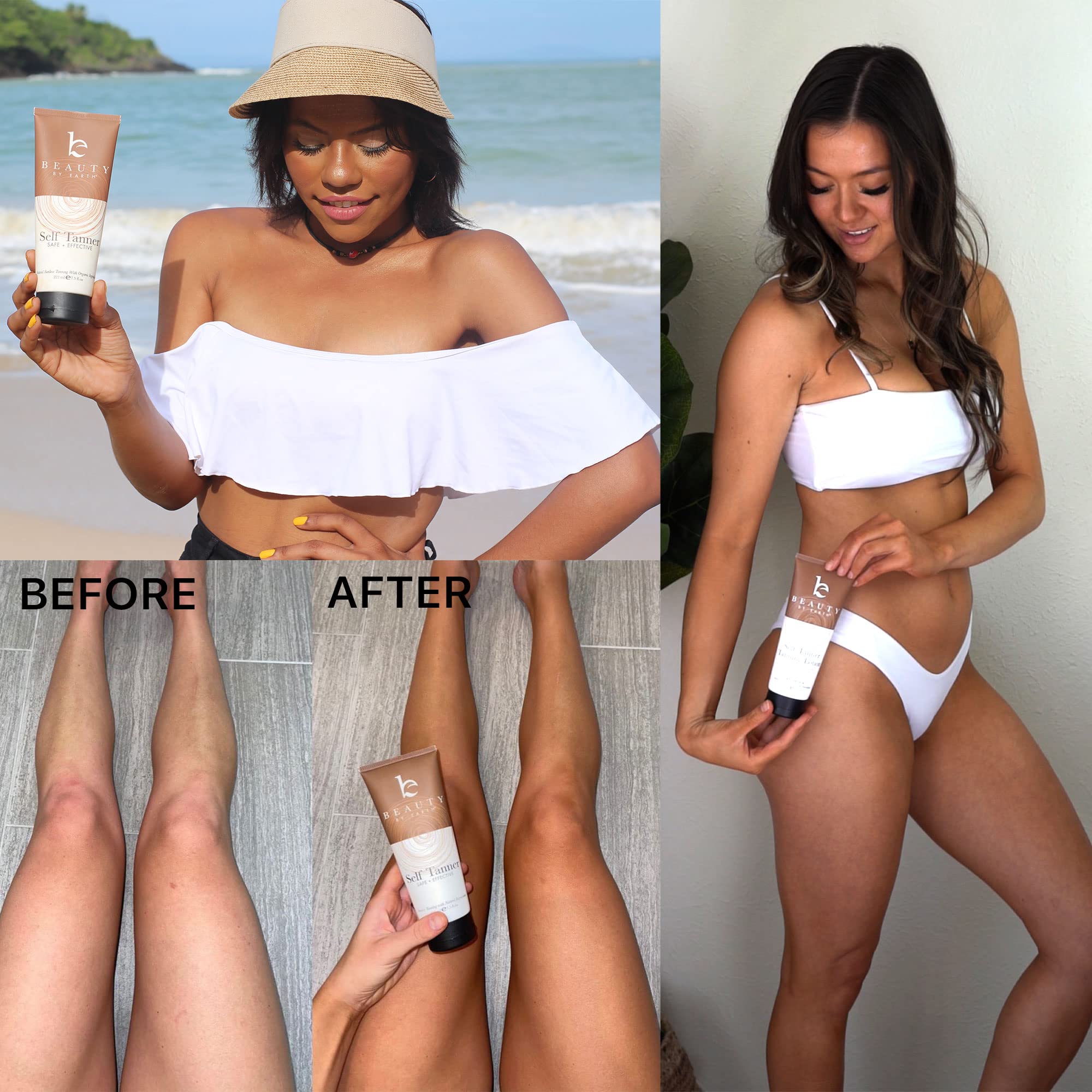 Beauty by Earth shade guide for fair to medium skin helps pick a natural tone.