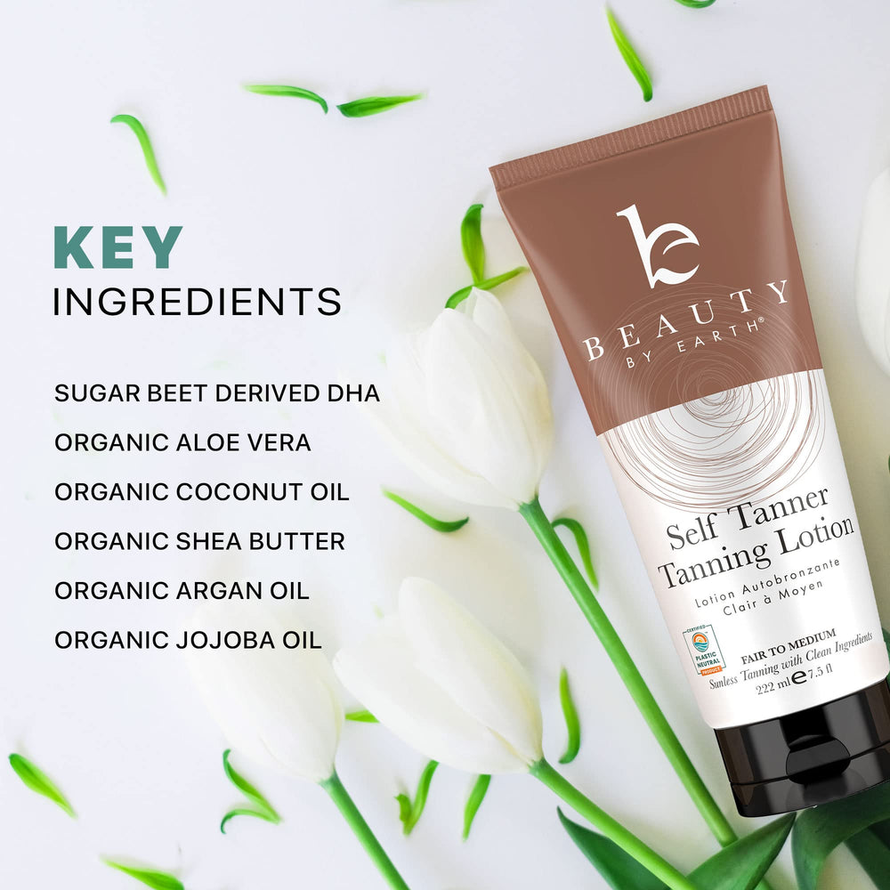 Beauty by Earth shade guide for medium to dark skin complements olive tones.