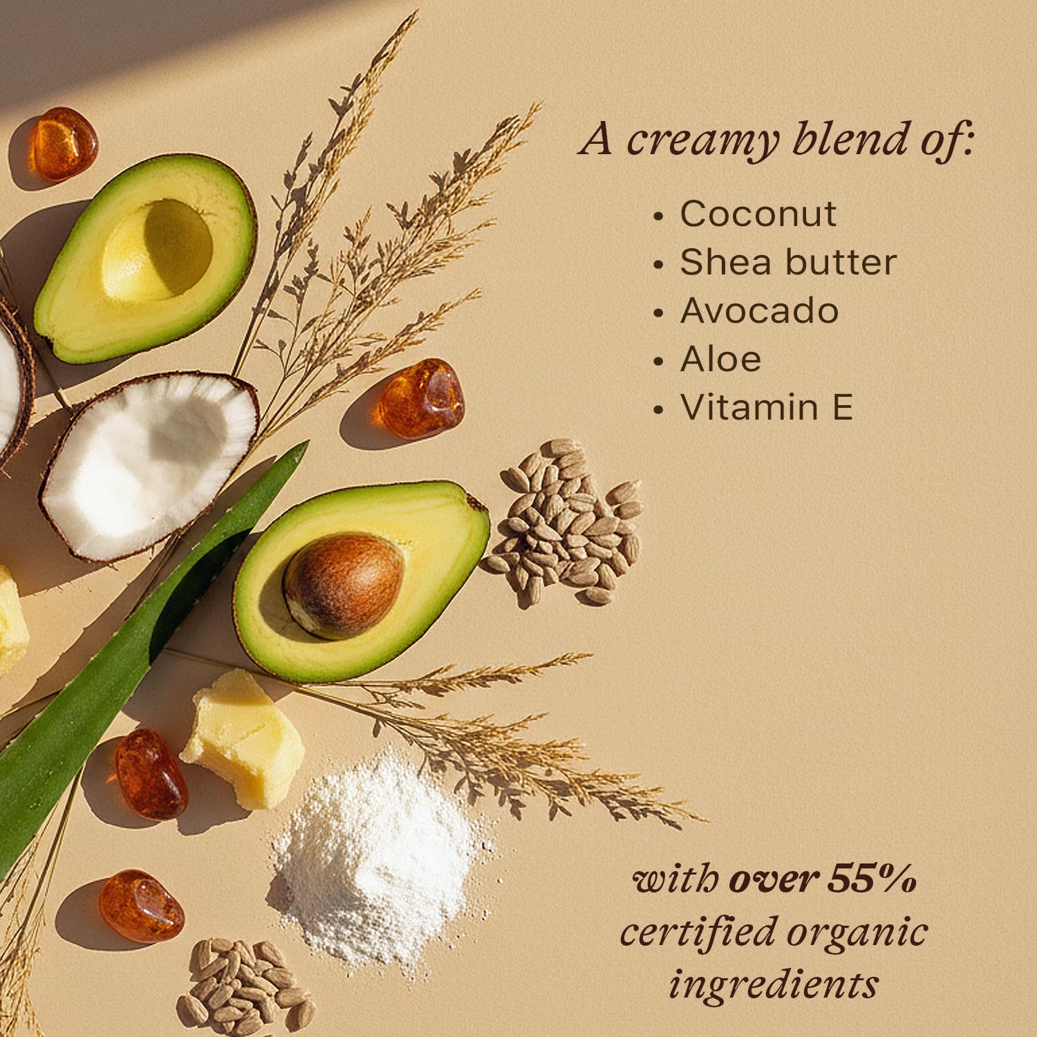 Beauty by Earth USA-made label emphasizes ethical production.