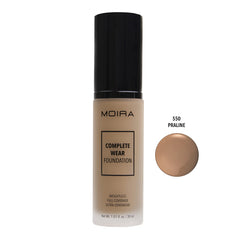 Beauty Creations Complete Wear Foundation 550 Praline pump enables mess-free daily use