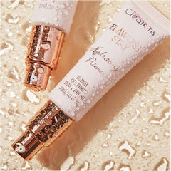 Beauty Creations Flawless Stay Hydrating Primer closeup shows creamy texture for dewy wear