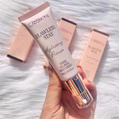 Beauty Creations Flawless Stay Hydrating Primer packaging highlights clean design for on-the-go prep