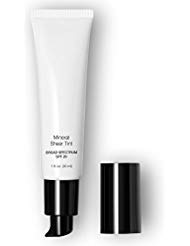 Beauty Deals Mineral Sheer Tint SPF 20 bottle delivers natural radiance with lightweight protection.
