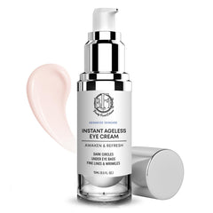 Beauty Facial Extreme instant eye-tightener bottle demonstrates rapid under-eye tightening