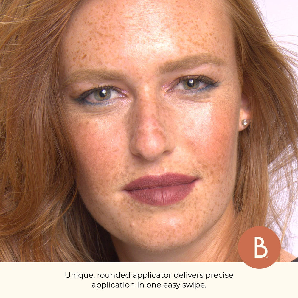 Beauty For Real Be Seen Chestnut Rose longwear color test.