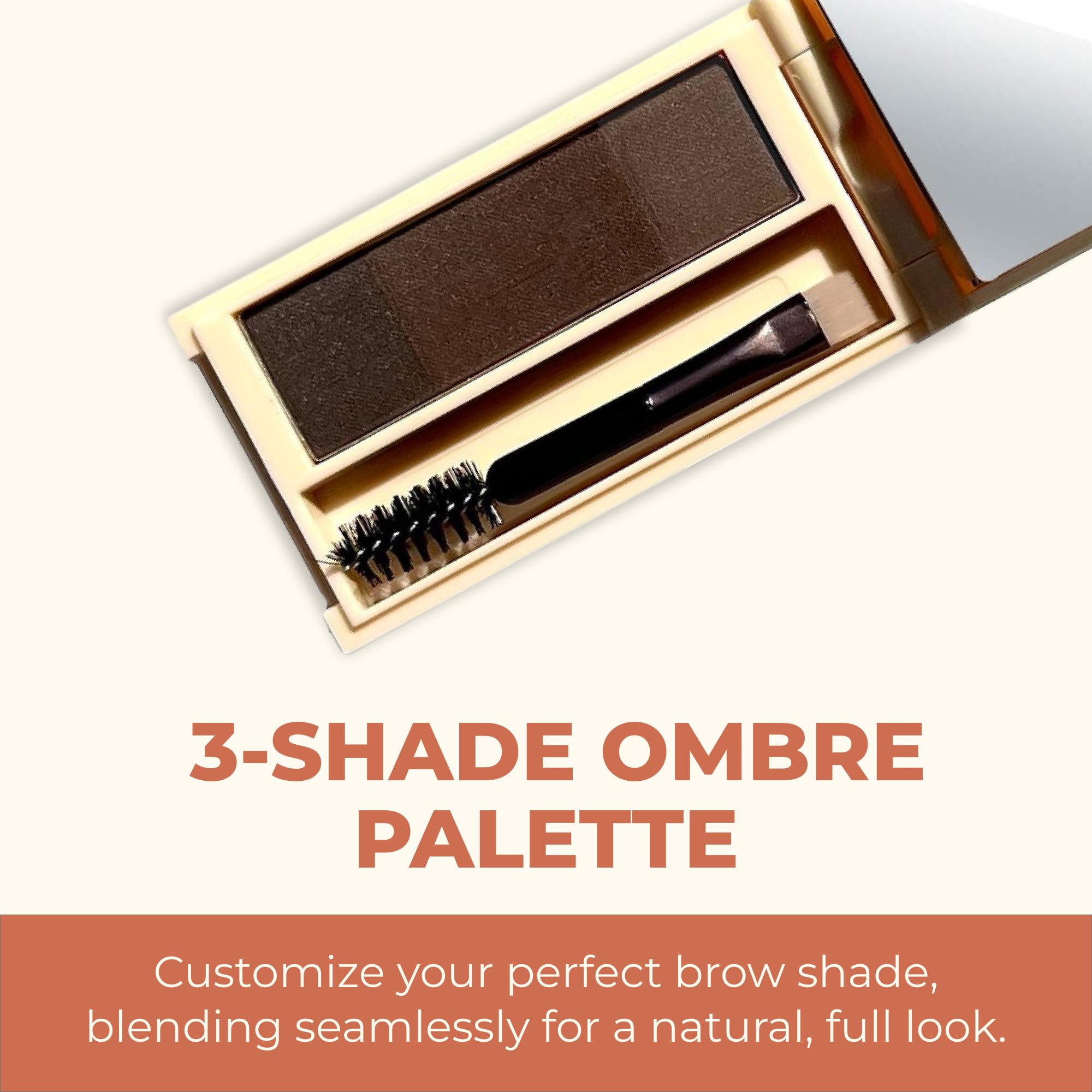 Beauty For Real Brow Max packaging closeup highlighting sleek, travel-friendly design.