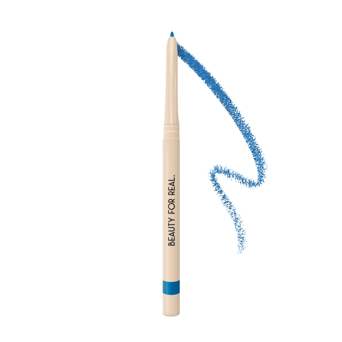 Beauty For Real I-Line 24-7 Eyeliner Peacock close-up twist-up tube for precise color.