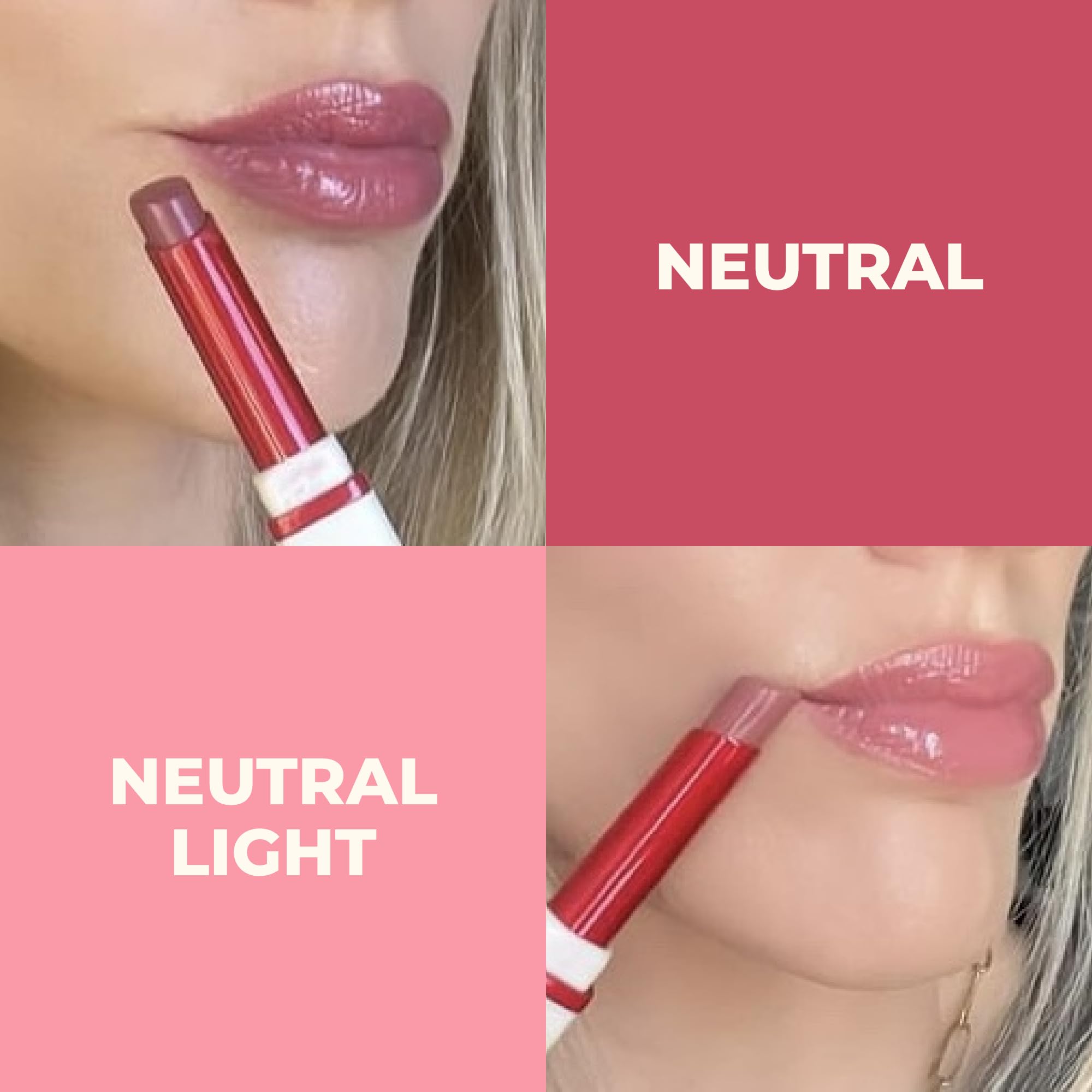 Beauty For Real Lip Revival delivers color with lightweight hydration in one swipe