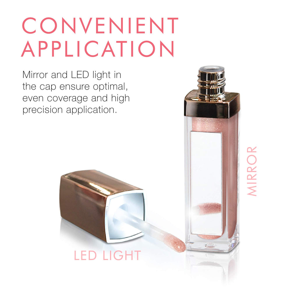 Beauty For Real Starlust lip gloss case features a durable, luxe finish.
