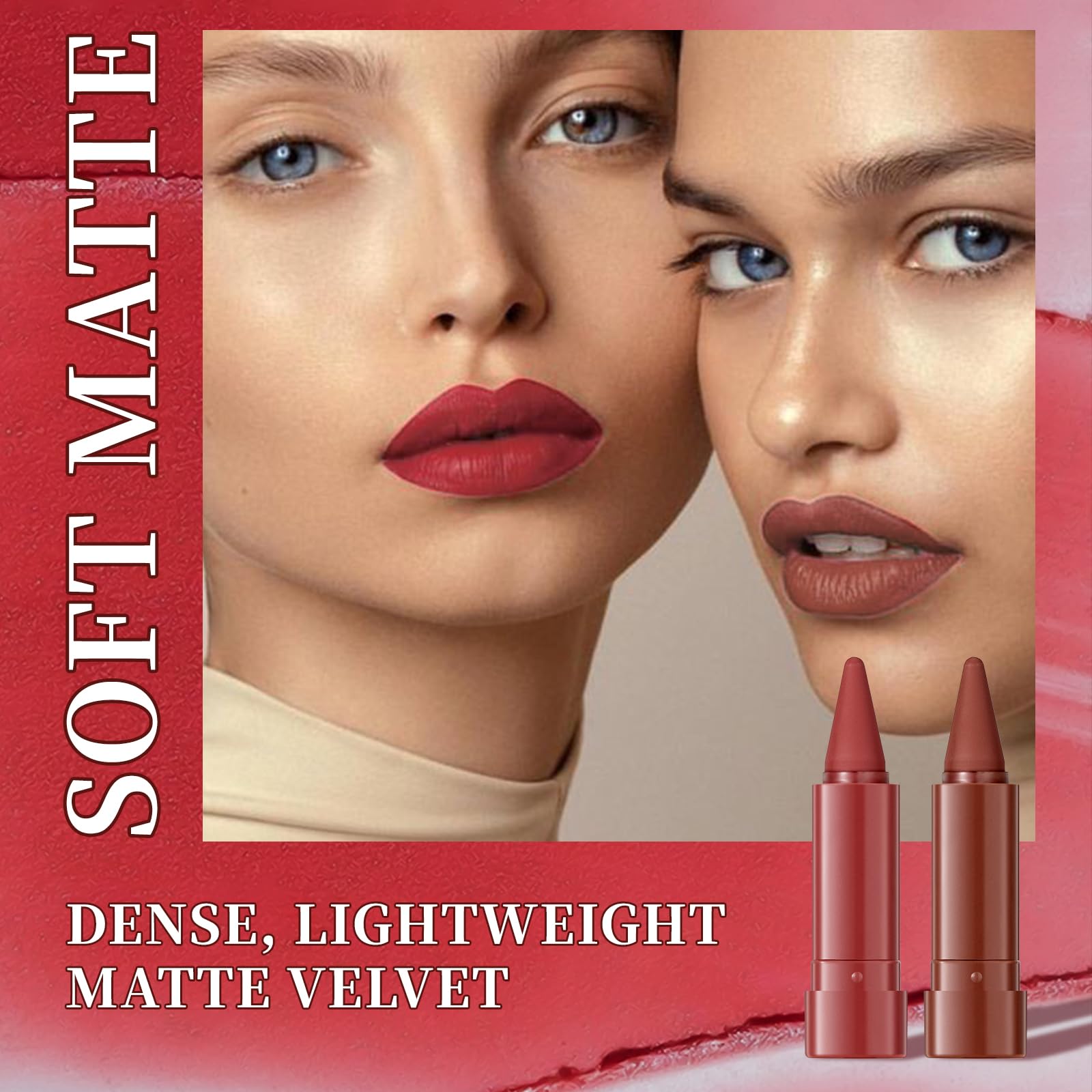 Beauty Glazed six rich brown and nude shades suit every mood.