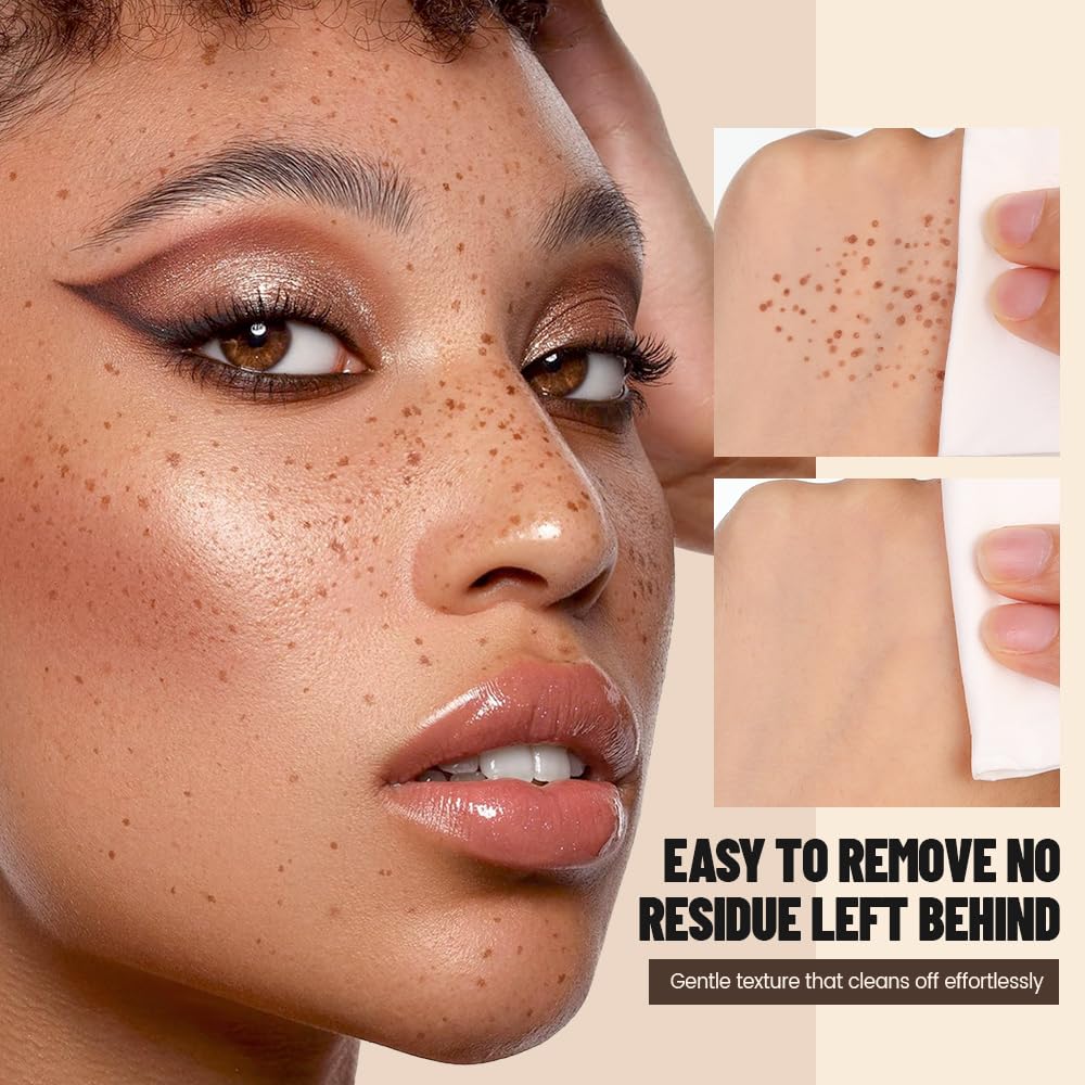 Beauty Glazed Upgrade Faux Freckle Stamp Pen compact design for on-the-go touch-ups.