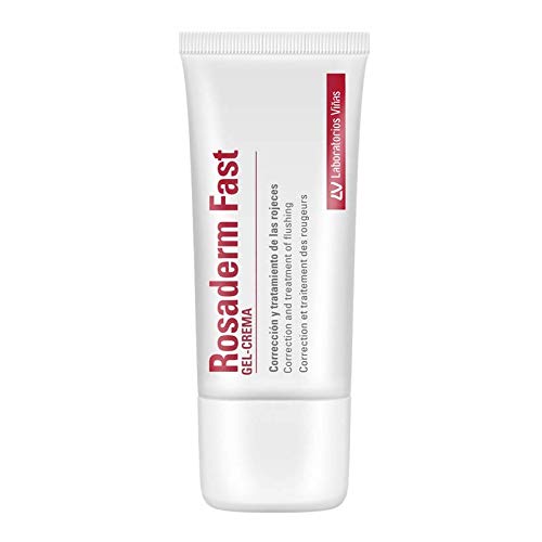 Beauty-Mall Rosaderm Fast Gel Cream tube closeup showing soothing hydration for sensitive skin.