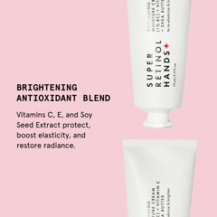 Beauty Pie Hand Cream tube highlighting shea butter and glycerin emollients