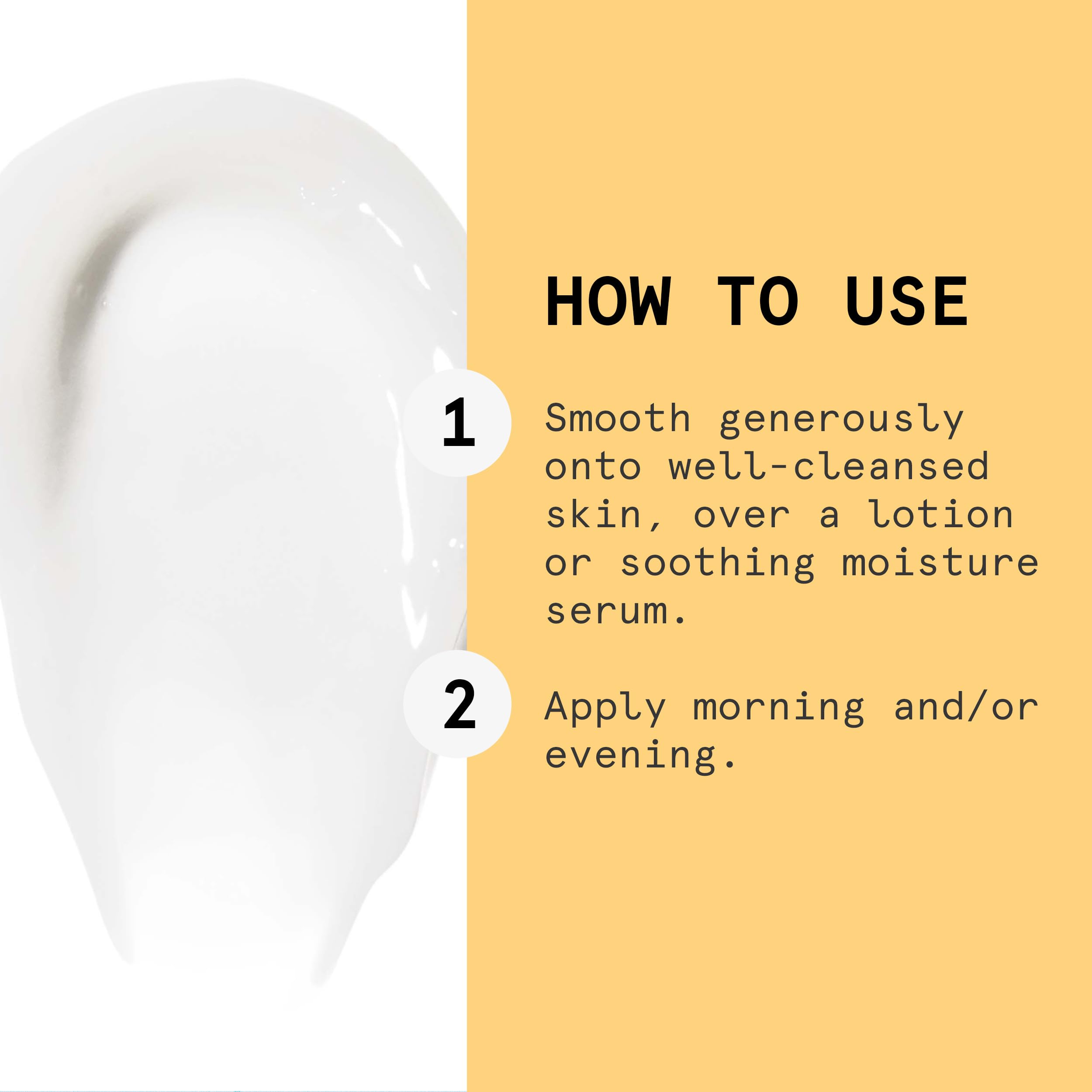 Beauty Pie Happy Face Betaine and hyaluronic acid hydration detail for moisture retention.