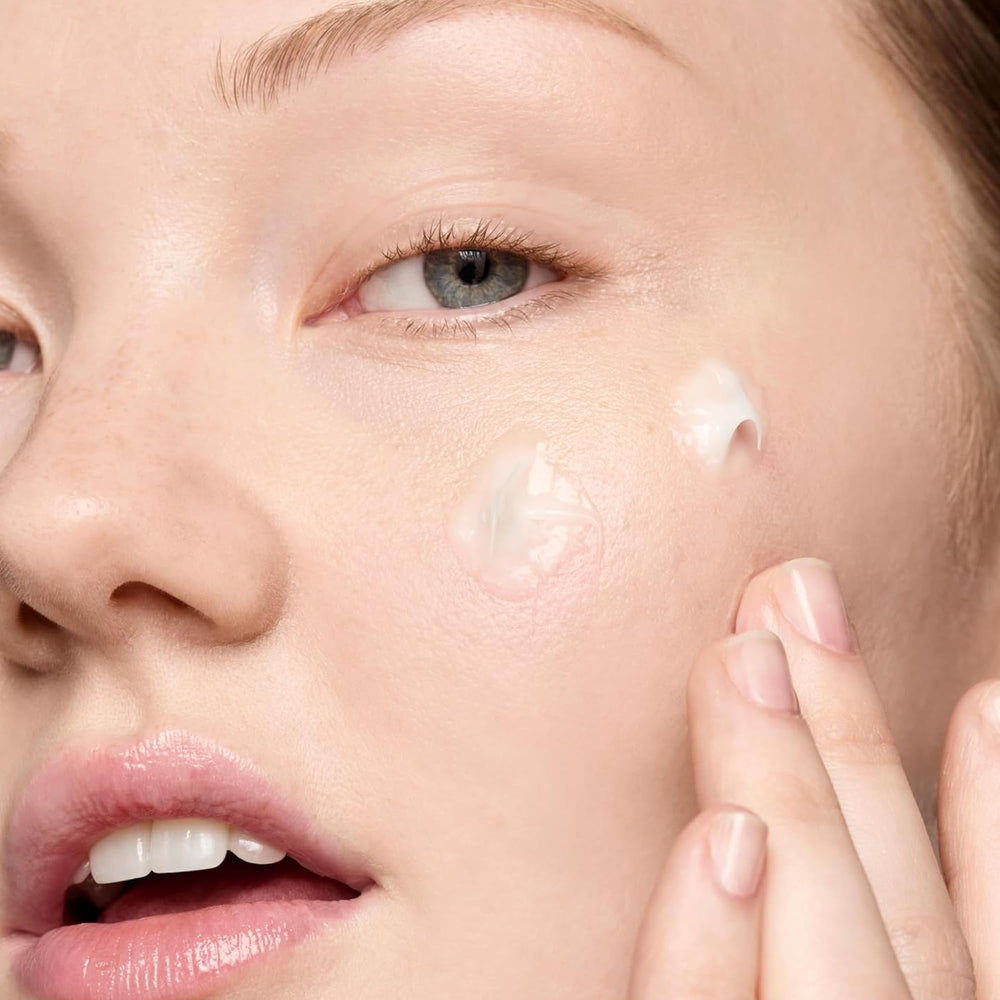 Beauty Pie Japanfusion Power Elixir cream swirl shows rich, smoothing texture.