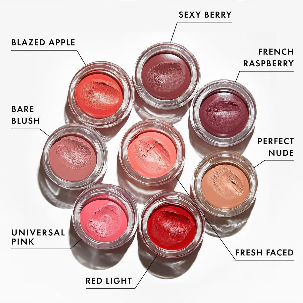 Beauty Pie Supercheek Cream Blush Bare Blush shade on natural skin.