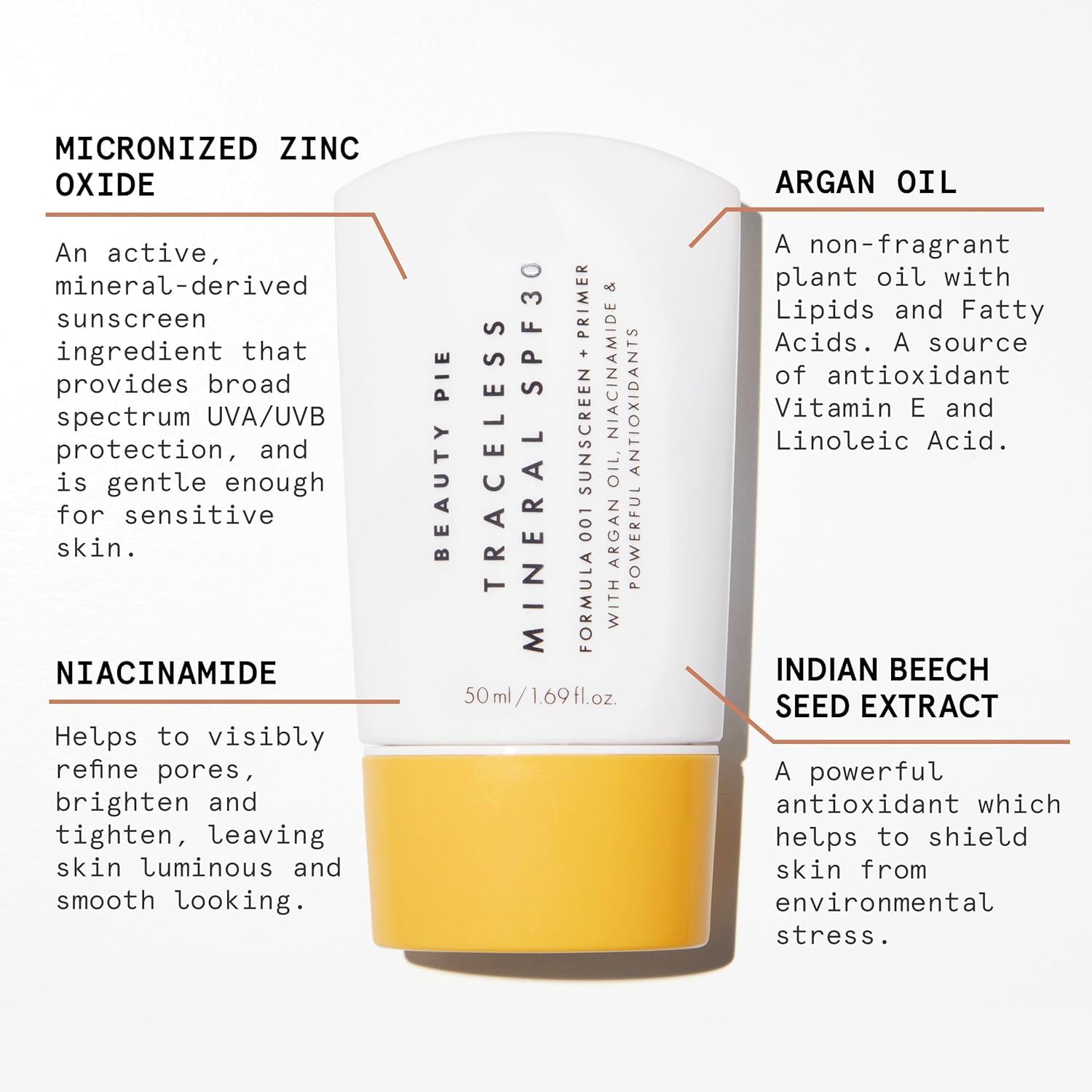 Beauty Pie Traceless pump-top—easy, controlled application for even coverage.