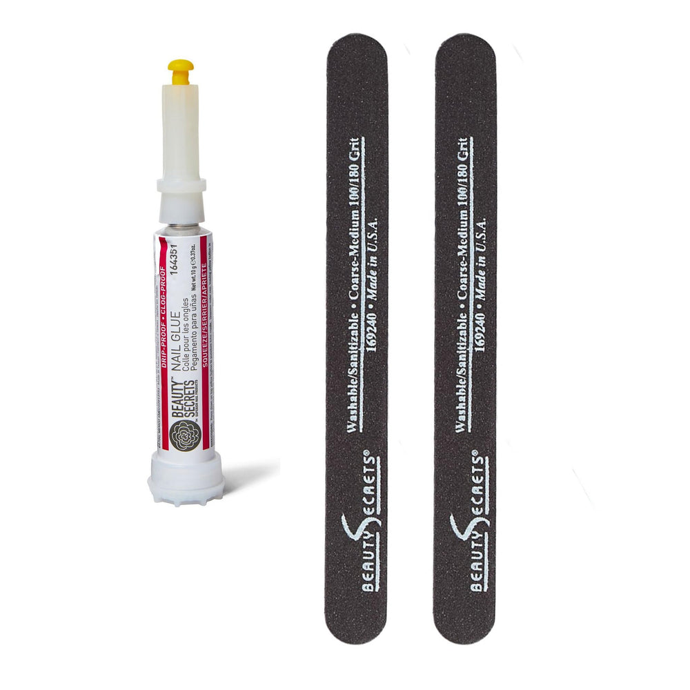 Beauty Secrets drip-proof nail glue bottle for precise bonding