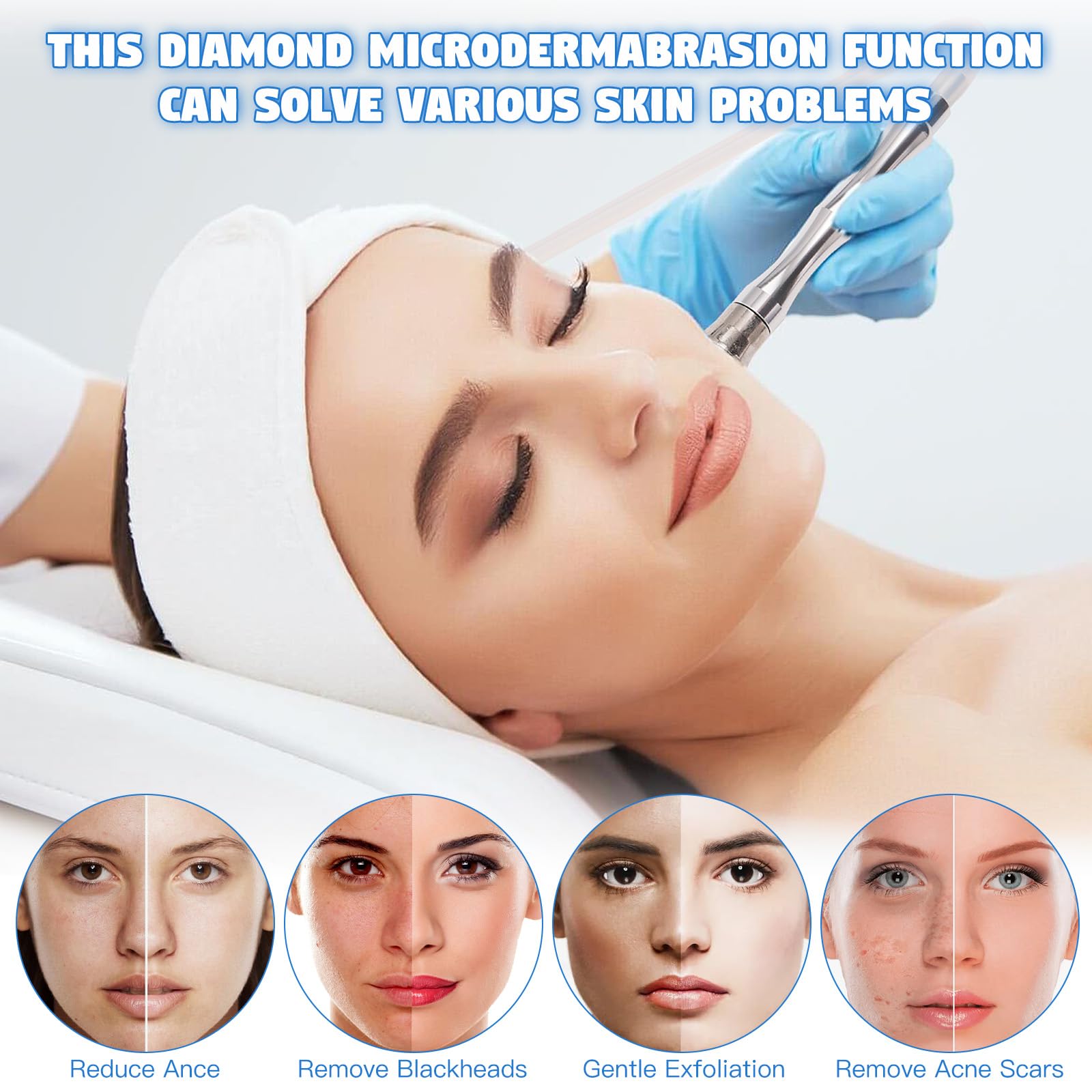 Beauty Star nine diamond tips for versatile skincare across zones