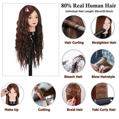 Beauty Star doll head braiding set ideal for mastering plaits.