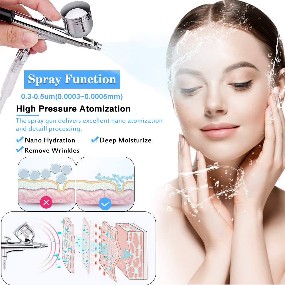 Beauty Star machine control panel and dial for easy vacuum adjustment.